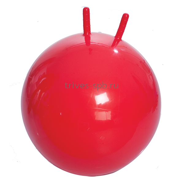 Мяч детский (фитбол) с рожками М-355 
