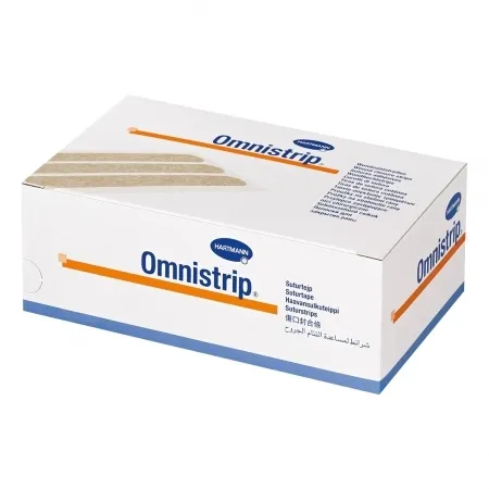 OMNISTRIP (5406844) Гипоаллергенные полоски на операц. швы стерил. 50x10шт 6х101мм; 500 шт.