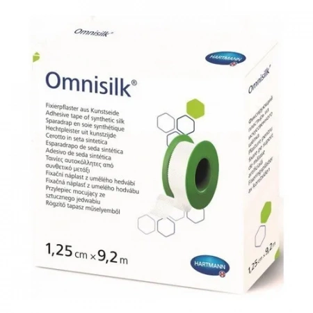 OMNISILK (9004182) Пластырь фиксирующий из шелка 1,25см х 9,2м