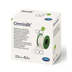 OMNISILK (9004192) Пластырь фиксирующий из шелка 2,5см х 9,2м 1шт.