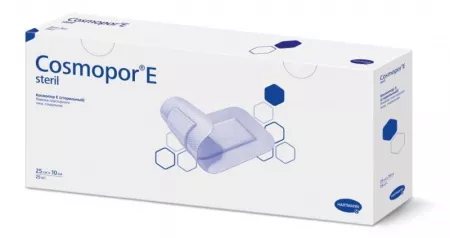 COSMOPOR E steril (9010360) Послеоперационные повязки пластырного типа 25х10см, 25 шт/уп
